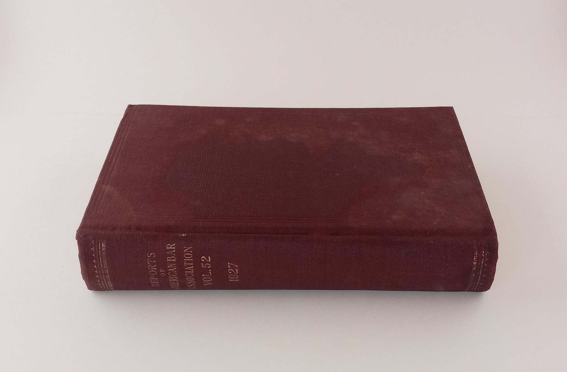 Report on the Fiftieth Annual Meeting of the American Bar Association, Held in Buffalo, New York, August 31, September 1 and 2, 1927 book cover
