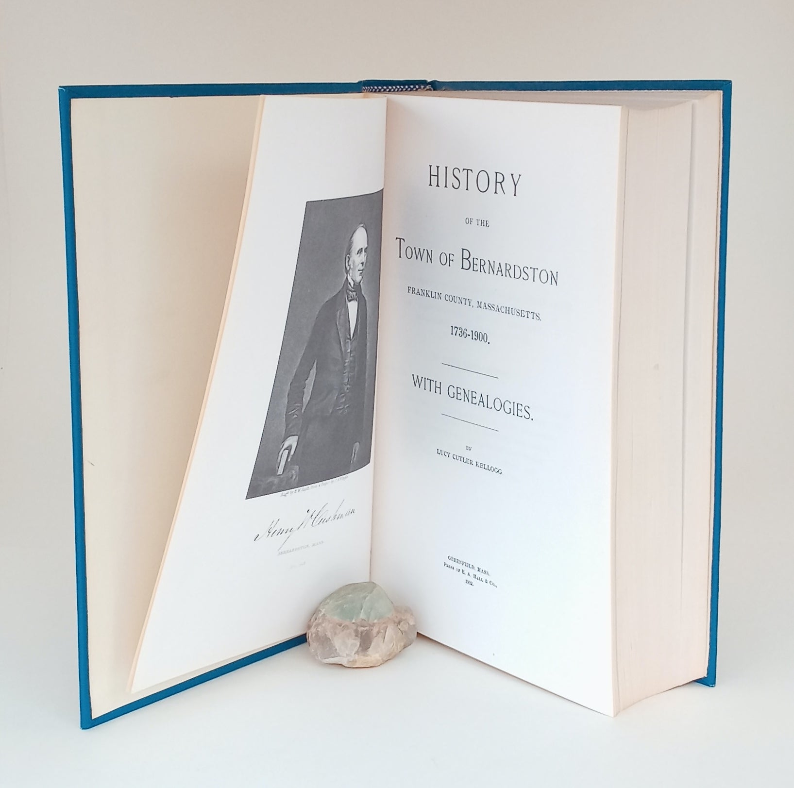 History of the Town of Bernardston, Franklin County, Massachusetts. 1736-1900. With Genealogies. book cover