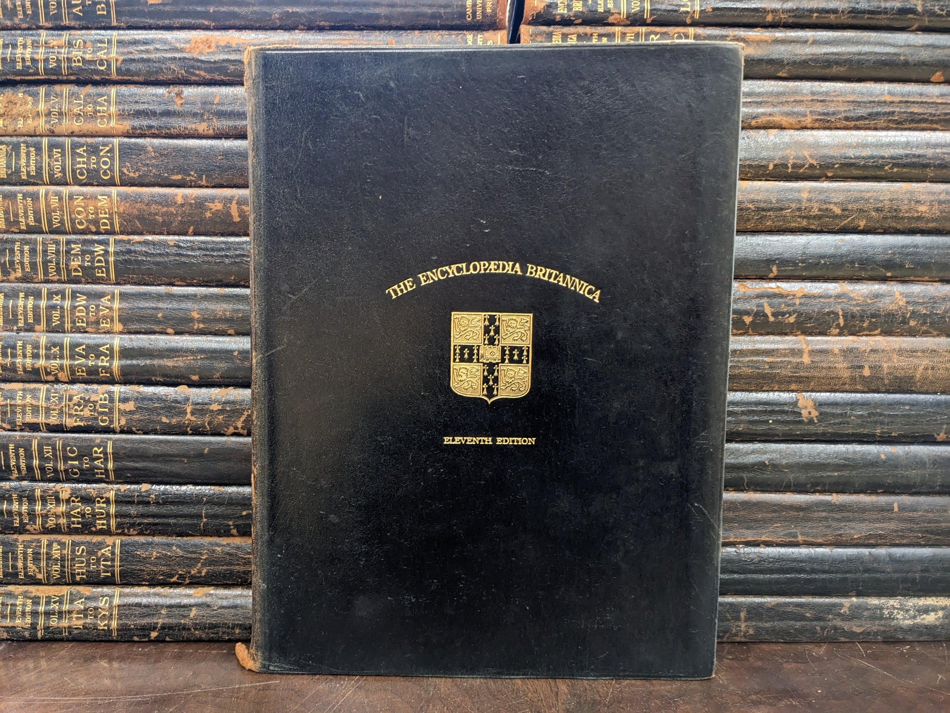 Encyclopaedia Britannica 11th Edition book cover