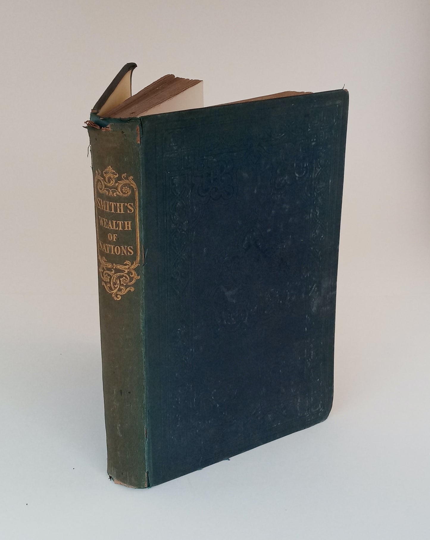 An Inquiry into the Nature and Causes of the Wealth of Nations. With a life of the author; complete in one volume. book cover
