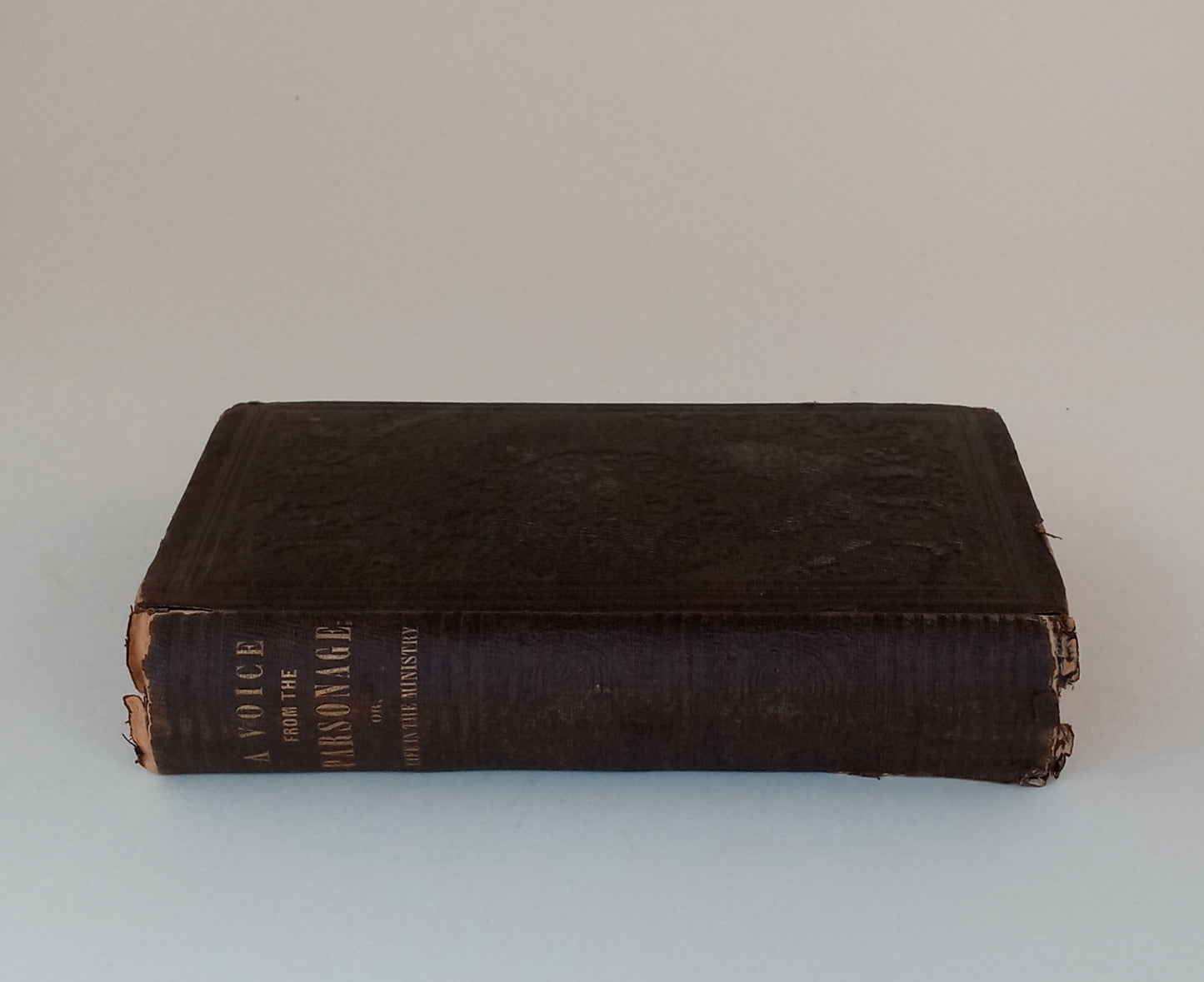A Voice from the parsonage; or, Life in the Ministry book cover