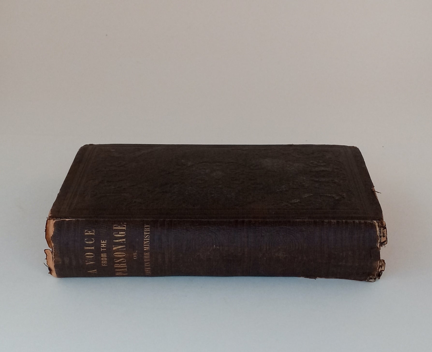 A Voice from the parsonage; or, Life in the Ministry book cover