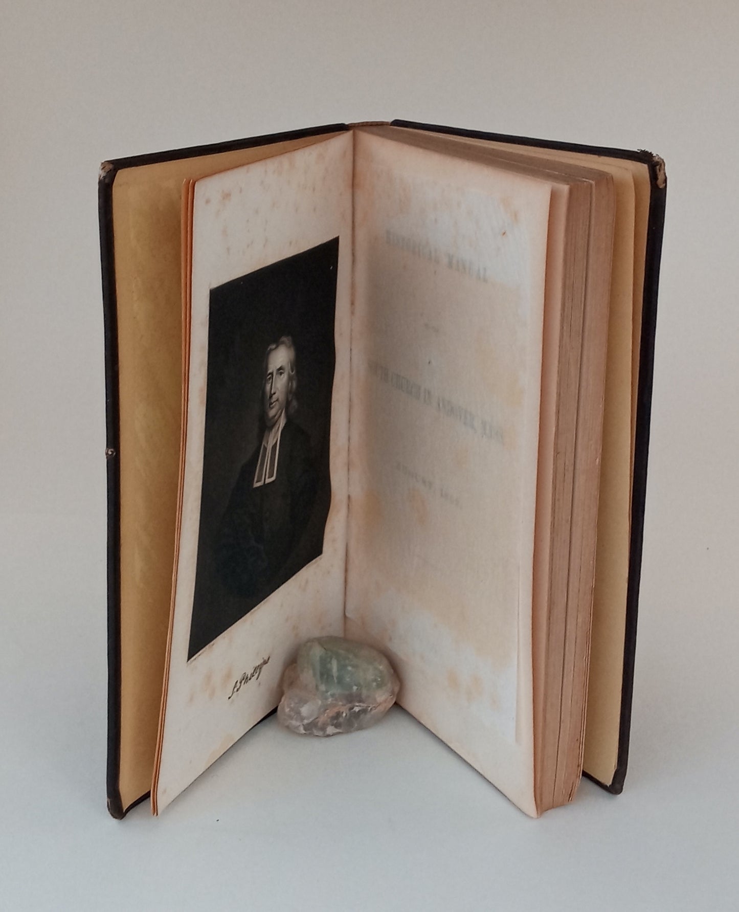 Historical Manual of the South Church in Andover, Mass., August, 1859. book cover