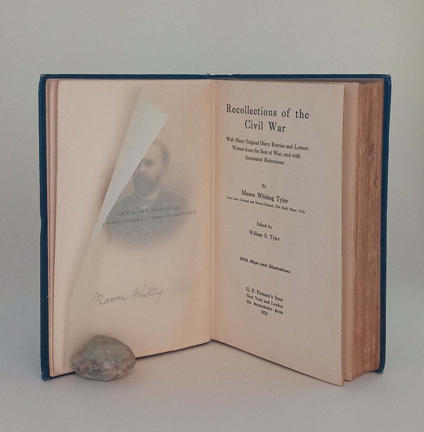Recollections of the Civil War, With Many Original Diary Entries and Letters Written from the Seat of War, and with Annotated References book cover
