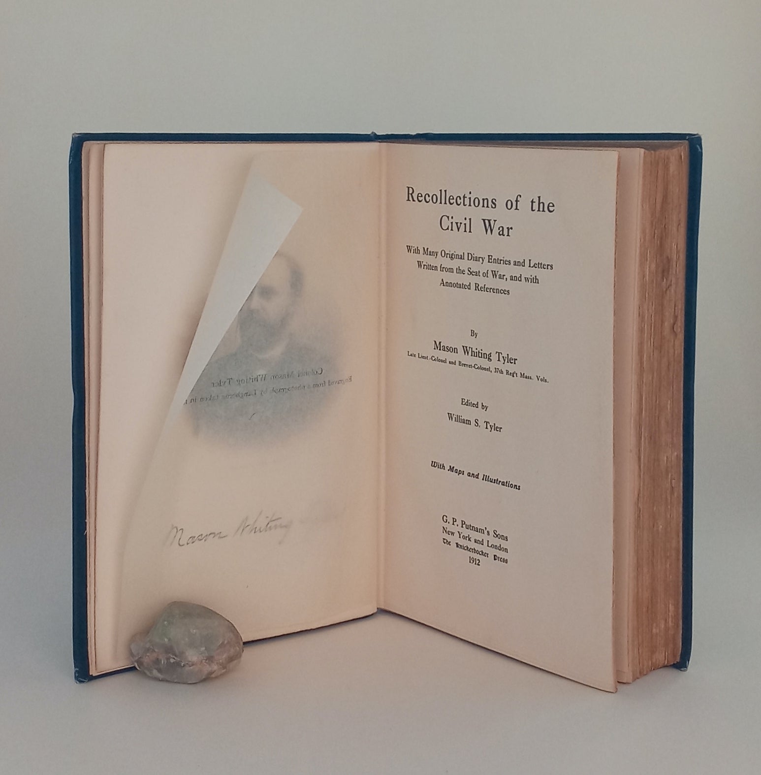 Recollections of the Civil War, With Many Original Diary Entries and Letters Written from the Seat of War, and with Annotated References book cover