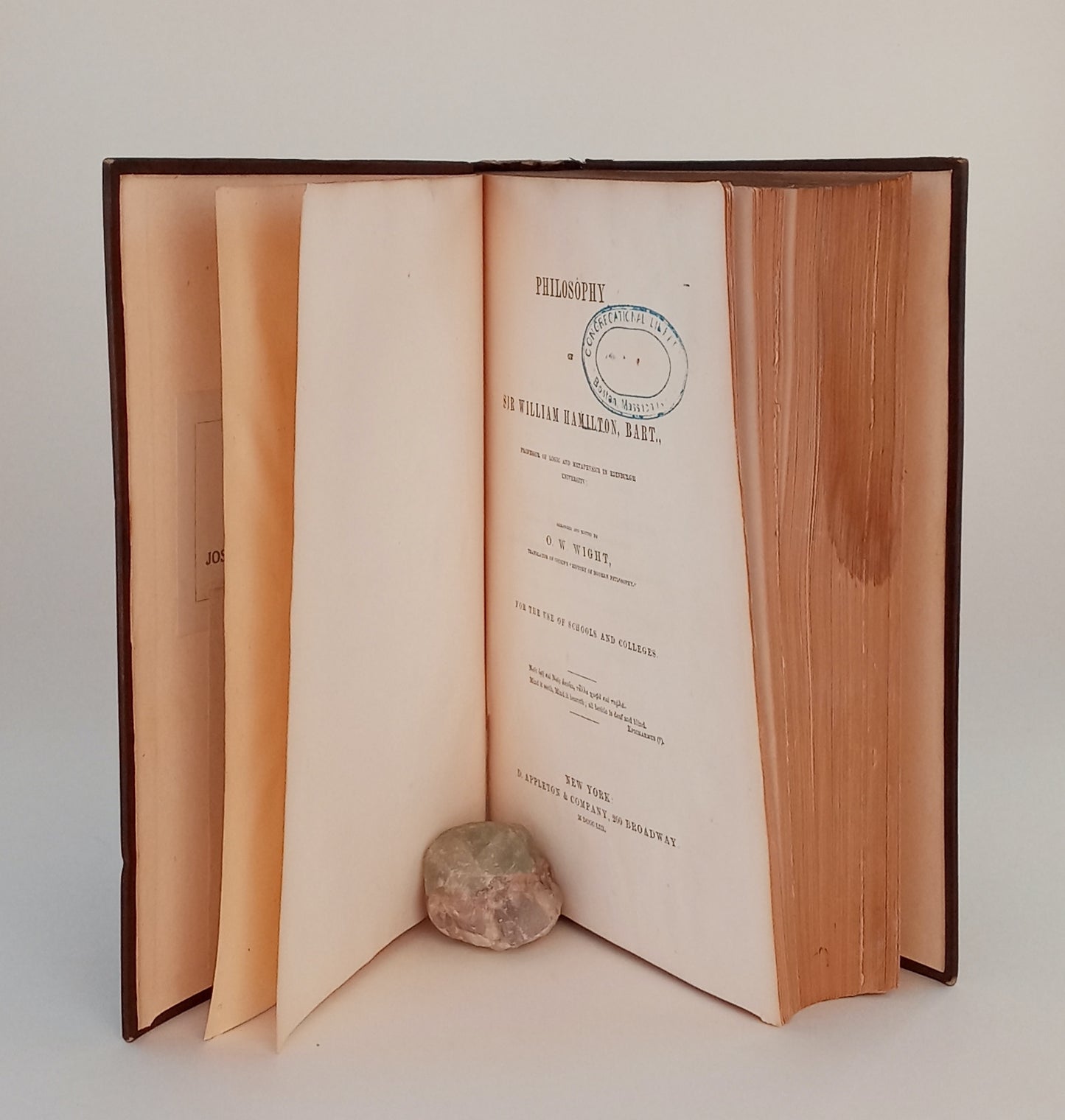 Philosophy of Sir William Hamilton, Bart. book cover