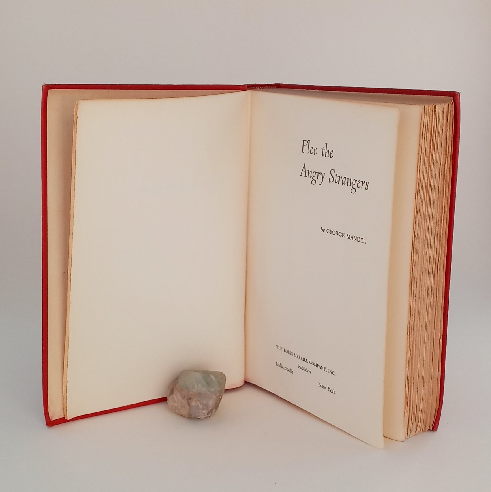 Flee the Angry Strangers book cover