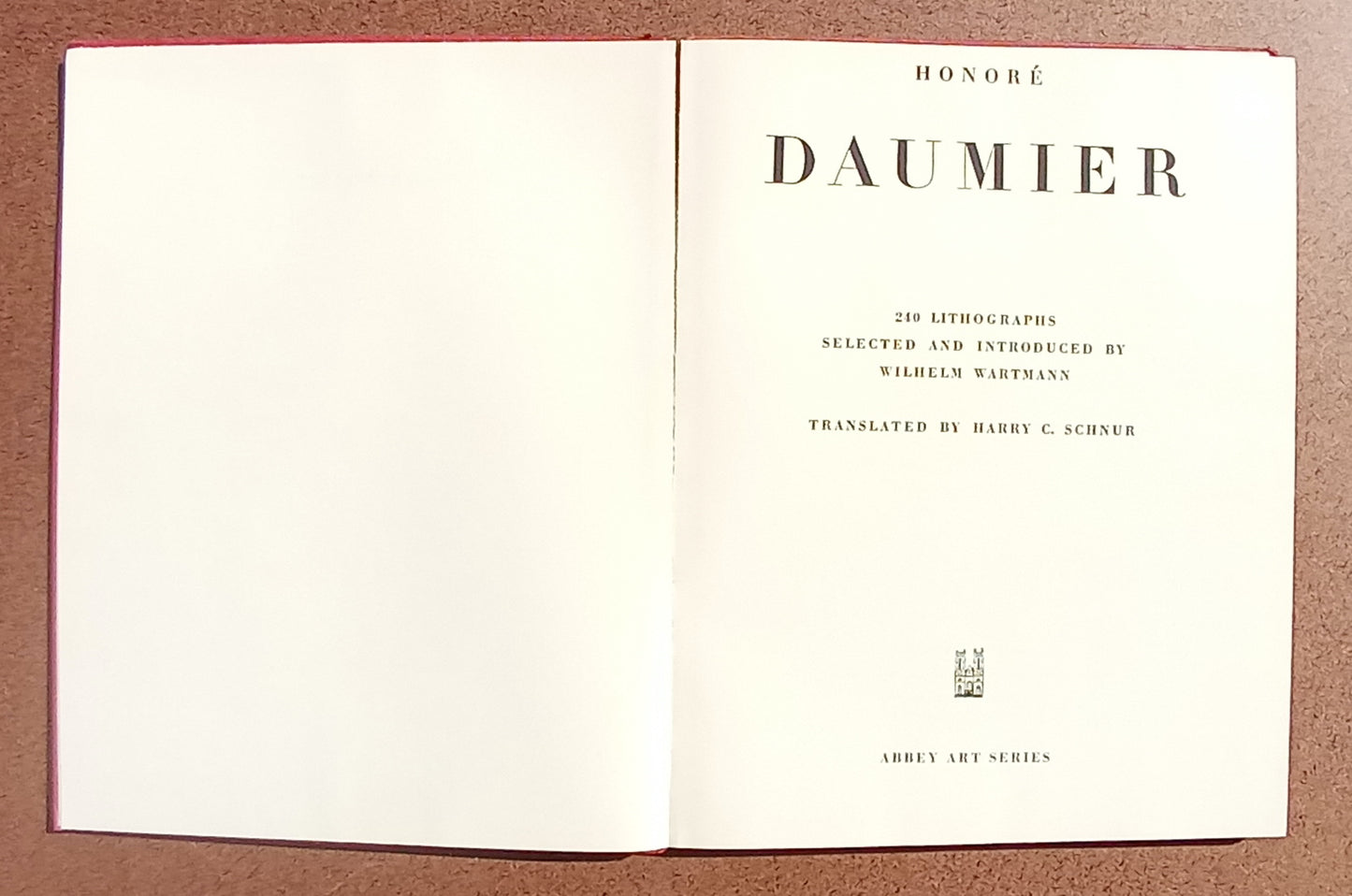 Honoré Daumier: 240 Lithographs Selected and Introduced by Wilhelm Wartmann book cover