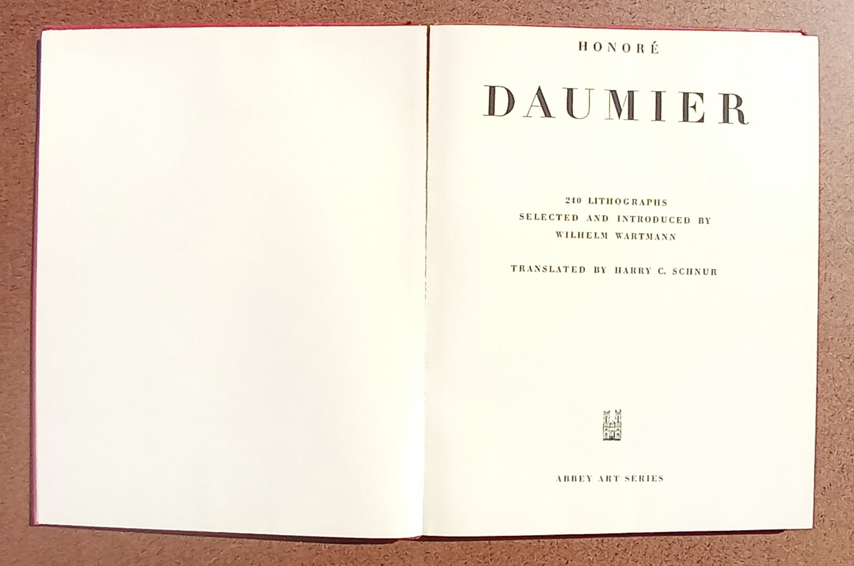 Honoré Daumier: 240 Lithographs Selected and Introduced by Wilhelm Wartmann book cover