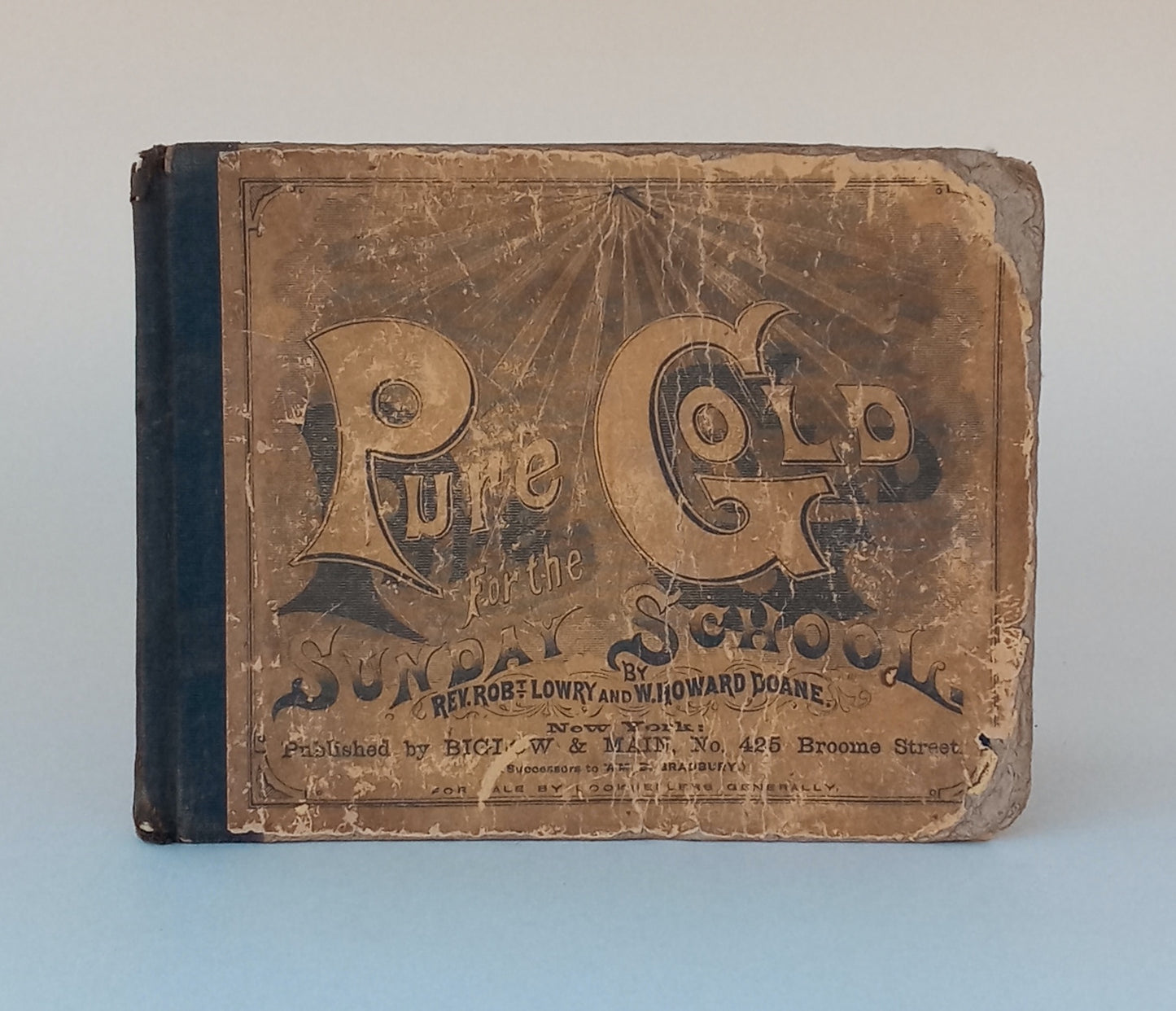 Pure Gold for the Sunday School. A New Collection of Songs. Prepared and Adapted for Sunday School Exercises. book cover