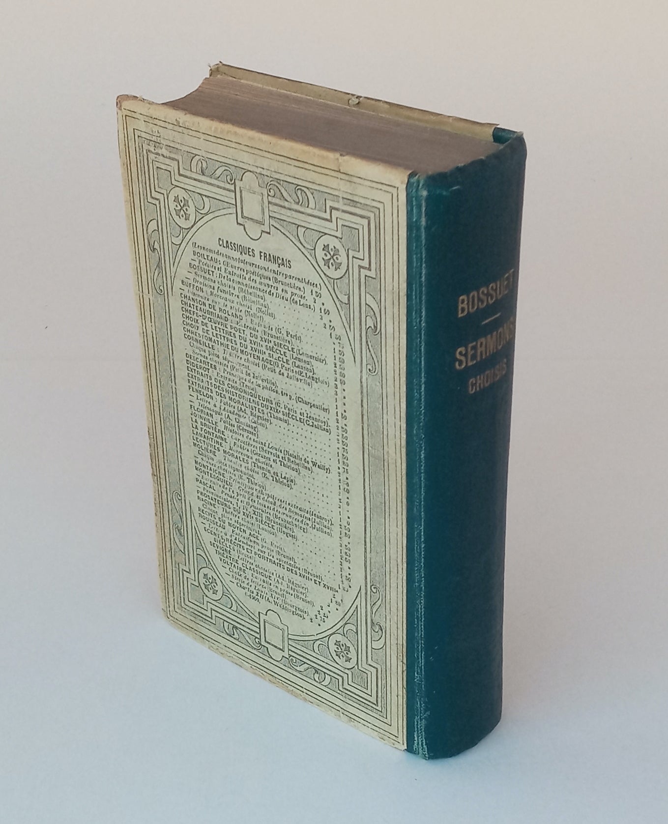 Sermons Choises: Texte revu sur les manuscrits de la Bibliothèque Nationale. Publié avec une introduction, des notices, des notes et un choix de varientes par Alfred Rébelliau book cover