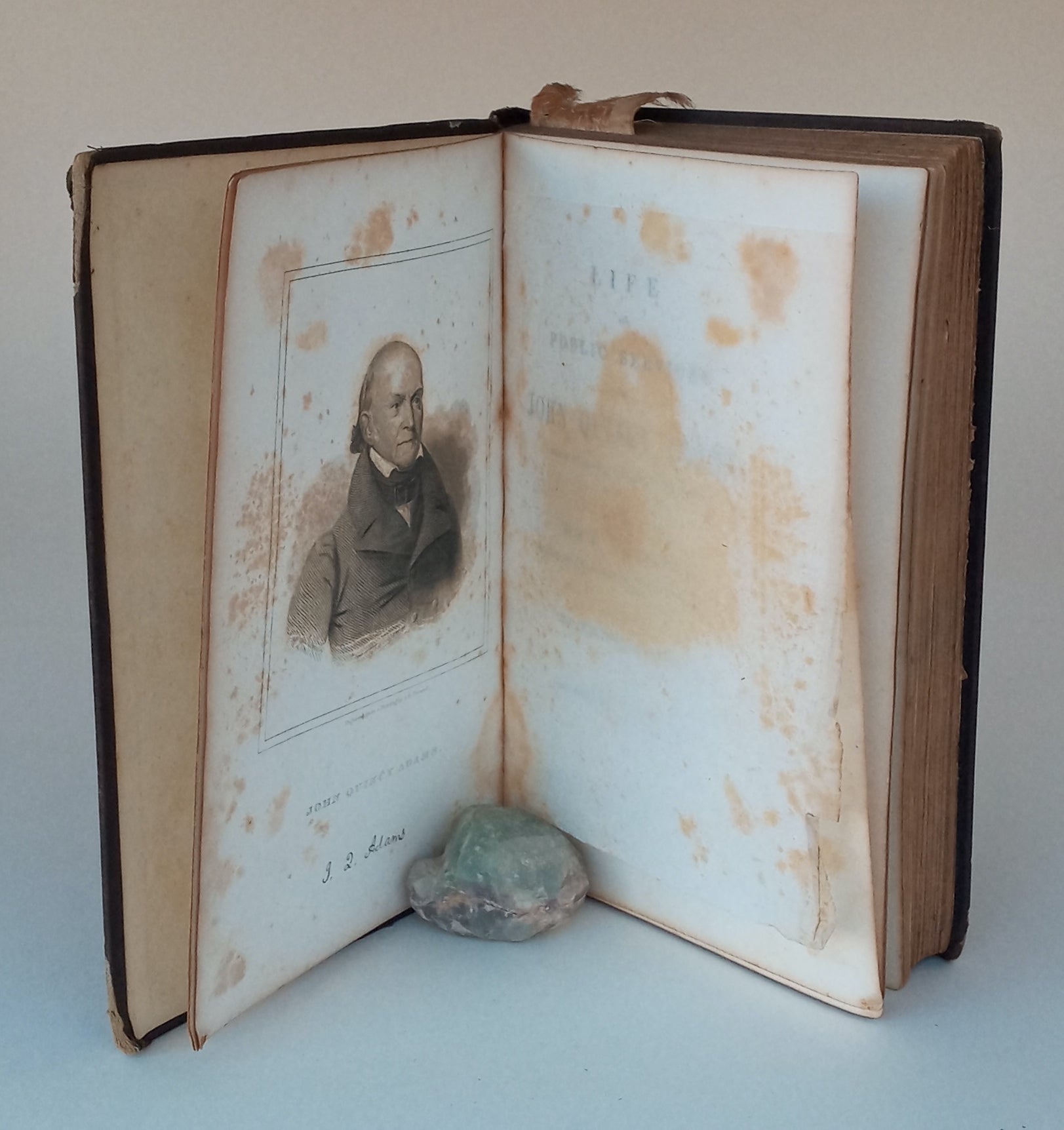 Life and Public Services of John Quincy Adams, Sixth President of the United States. With the eulogy delivered before the legislature of New York. book cover