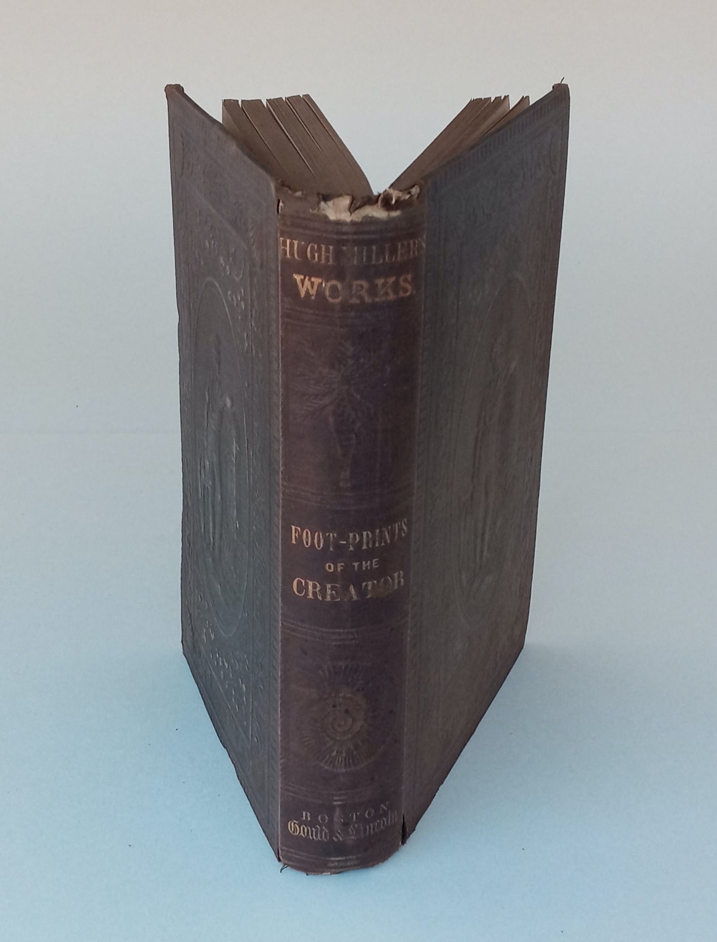 The Foot-Prints of the Creator: or, the Asterolepis of Stromness. From the third London edition, with a memoir of the author by Louis Agassiz. book cover