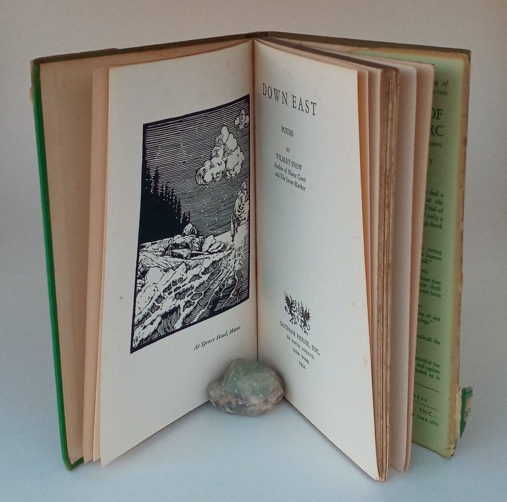 Down East: Poems by Wilbert Snow book cover