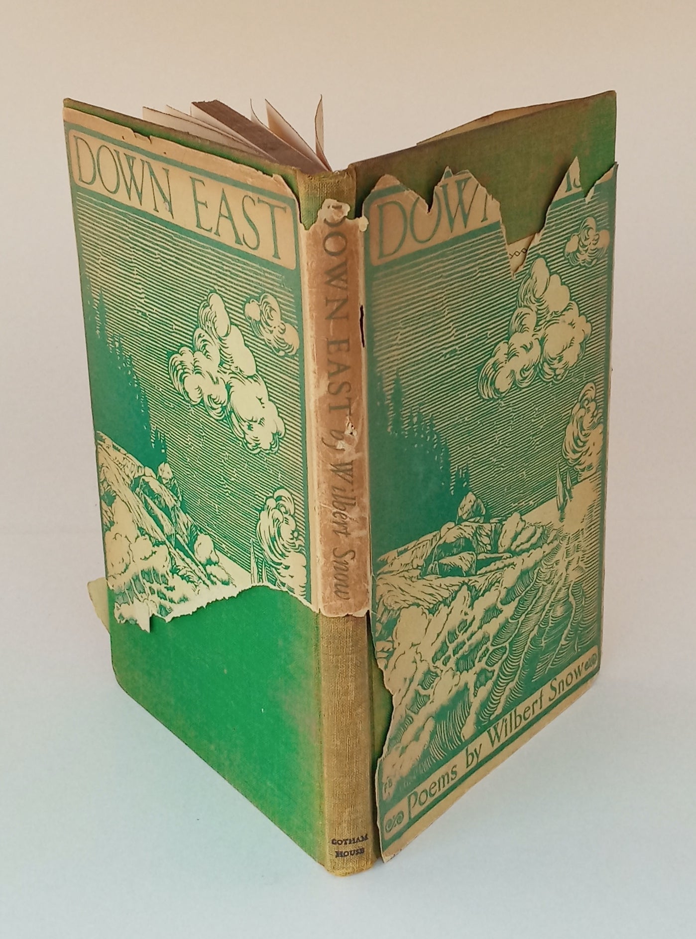 Down East: Poems by Wilbert Snow book cover