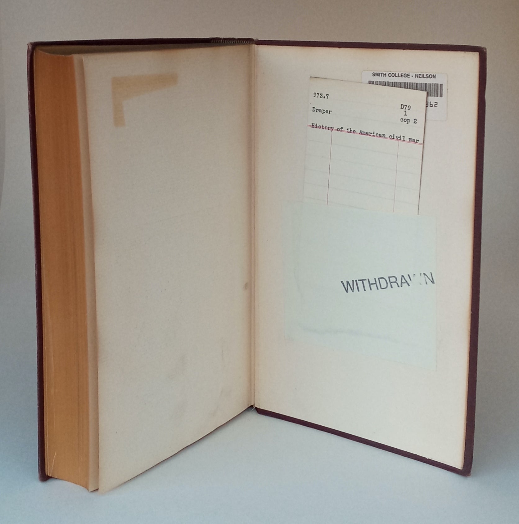 History of the American Civil War book cover