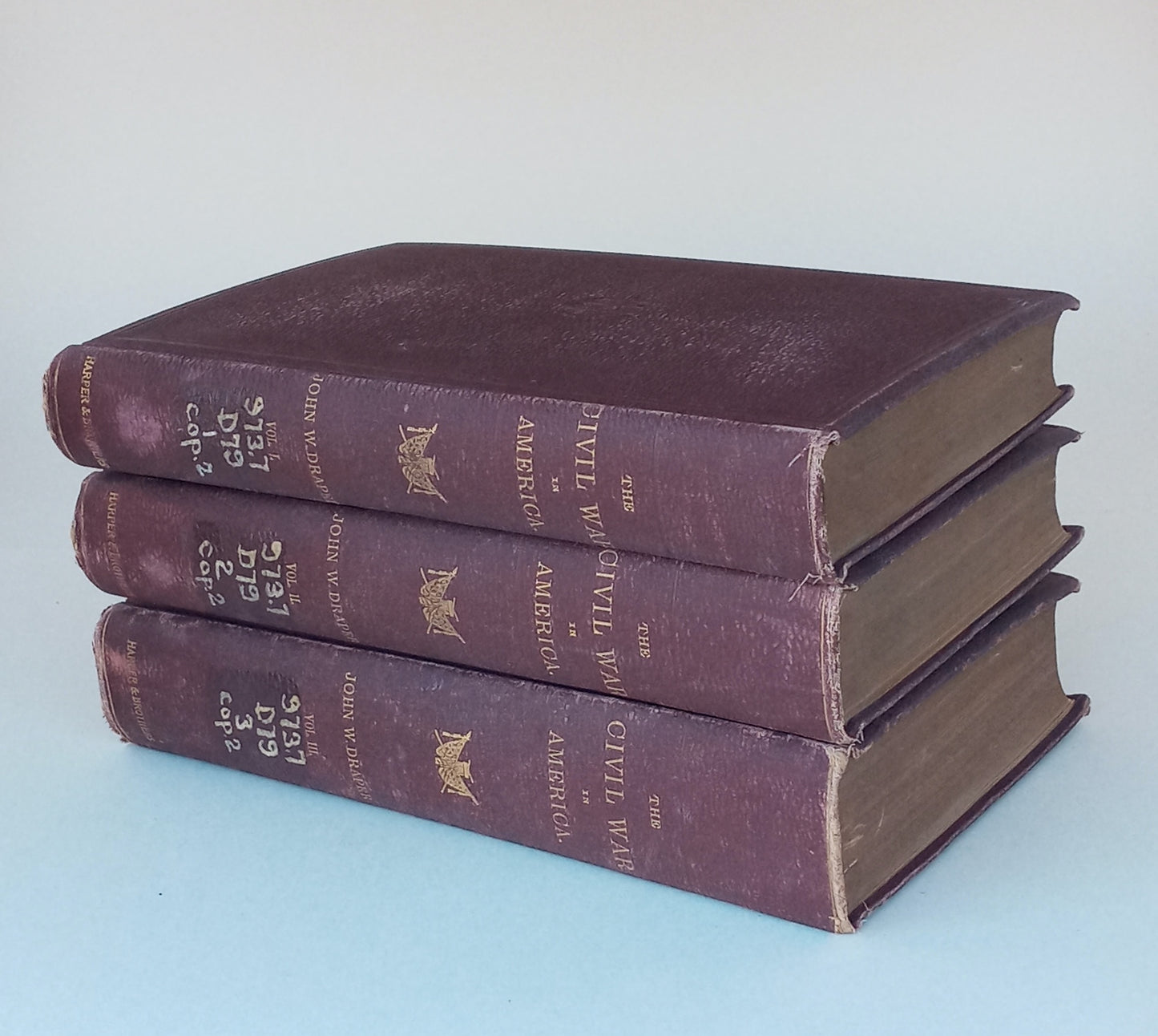 History of the American Civil War book cover