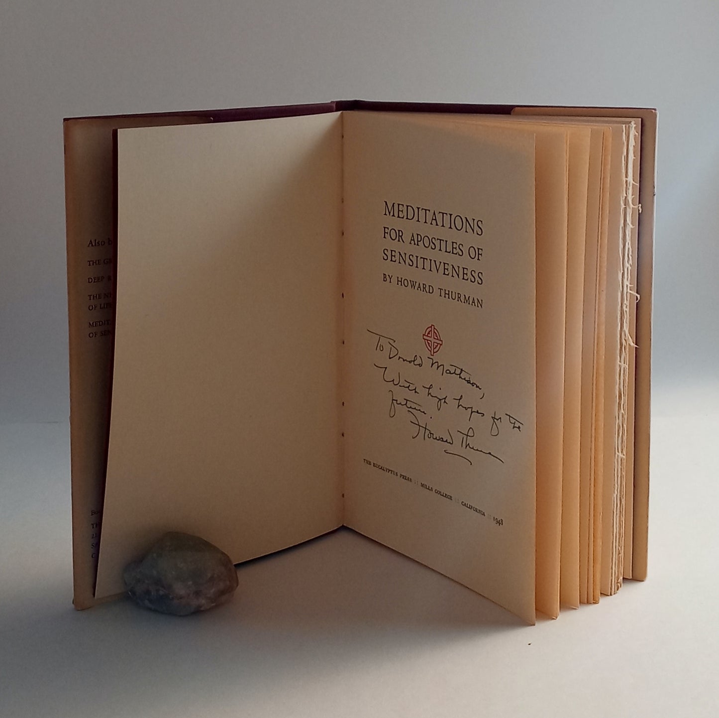 Meditations for Apostles of Sensitiveness book cover