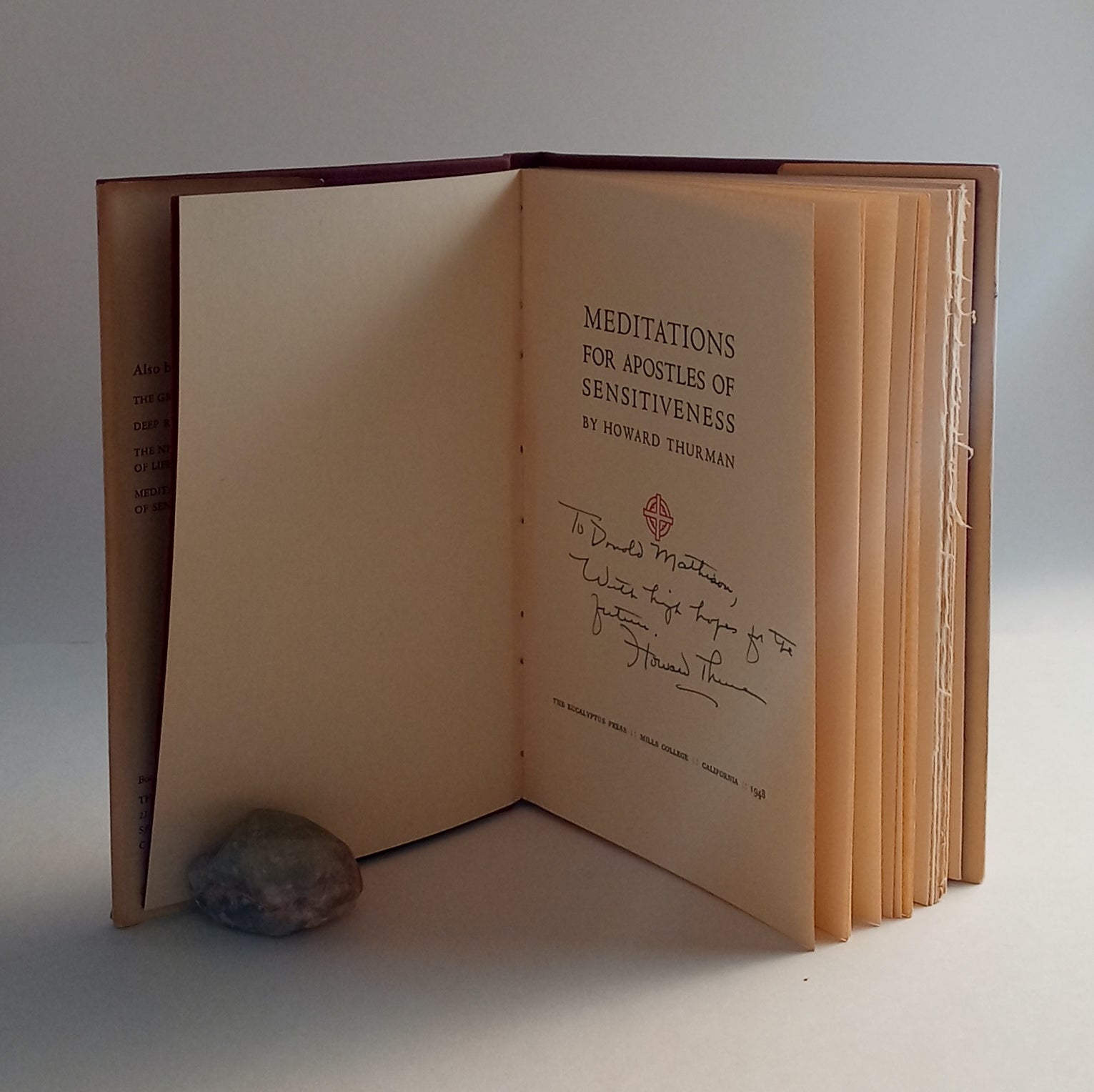 Meditations for Apostles of Sensitiveness book cover