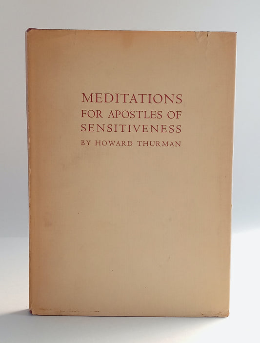 Meditations for Apostles of Sensitiveness book cover