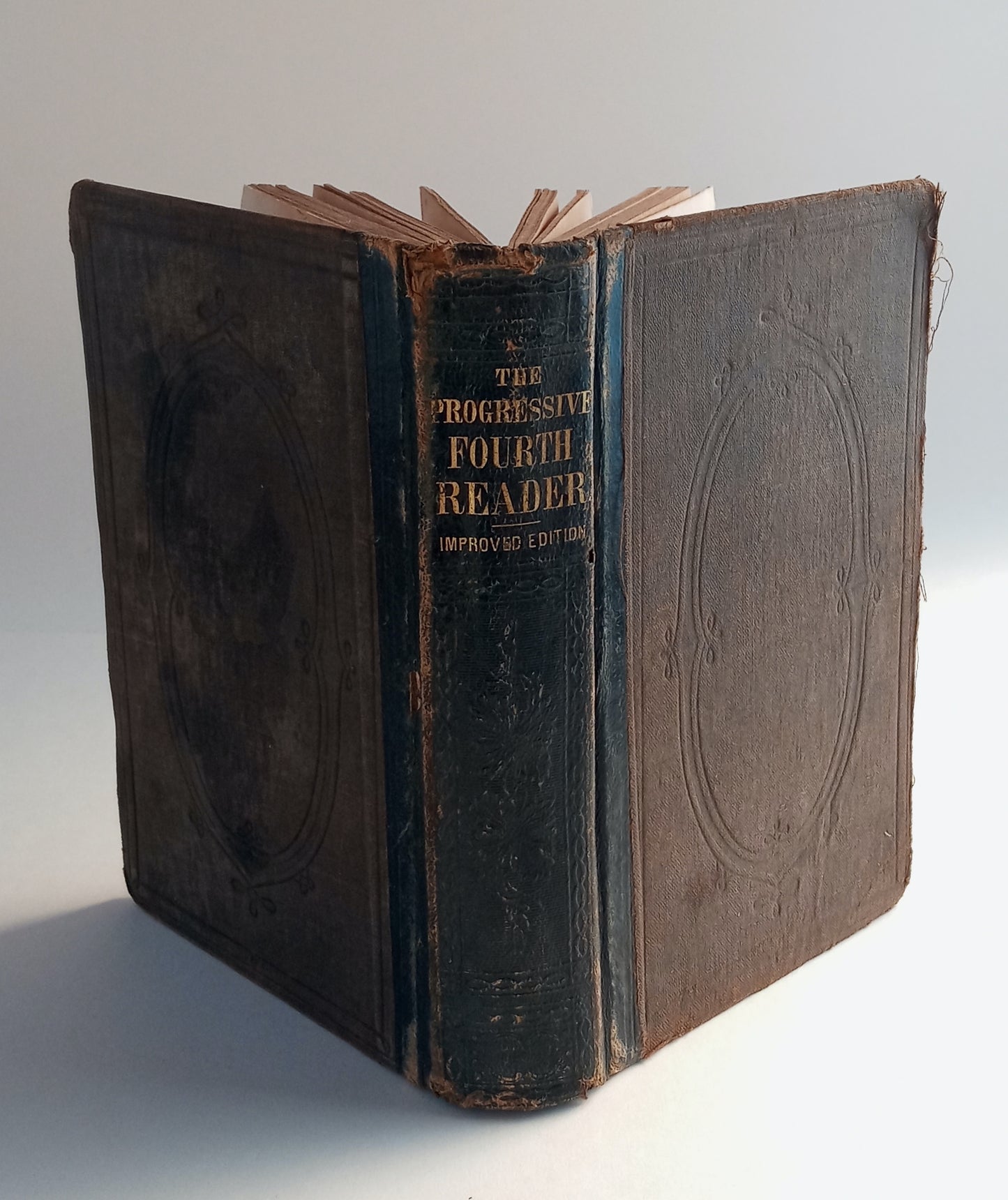 The Progressive Fourth Reader, for Public and Private Schools; containing the essential principles of elocution, illustrated by examples and exercises in connection with the tables and rules, and by a series of practical lessons in reading. book cover