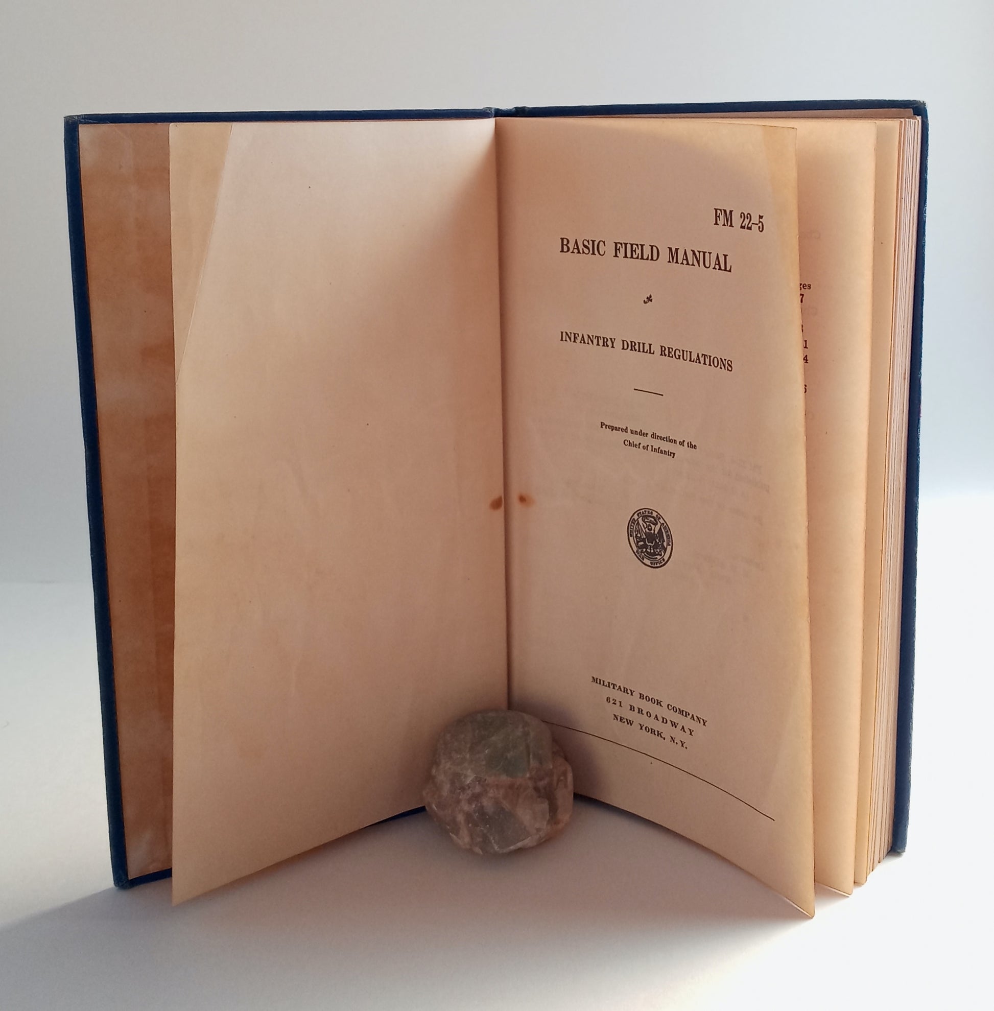 FM 22-5: Basic Field Manual, Infantry Drill Regulations book cover