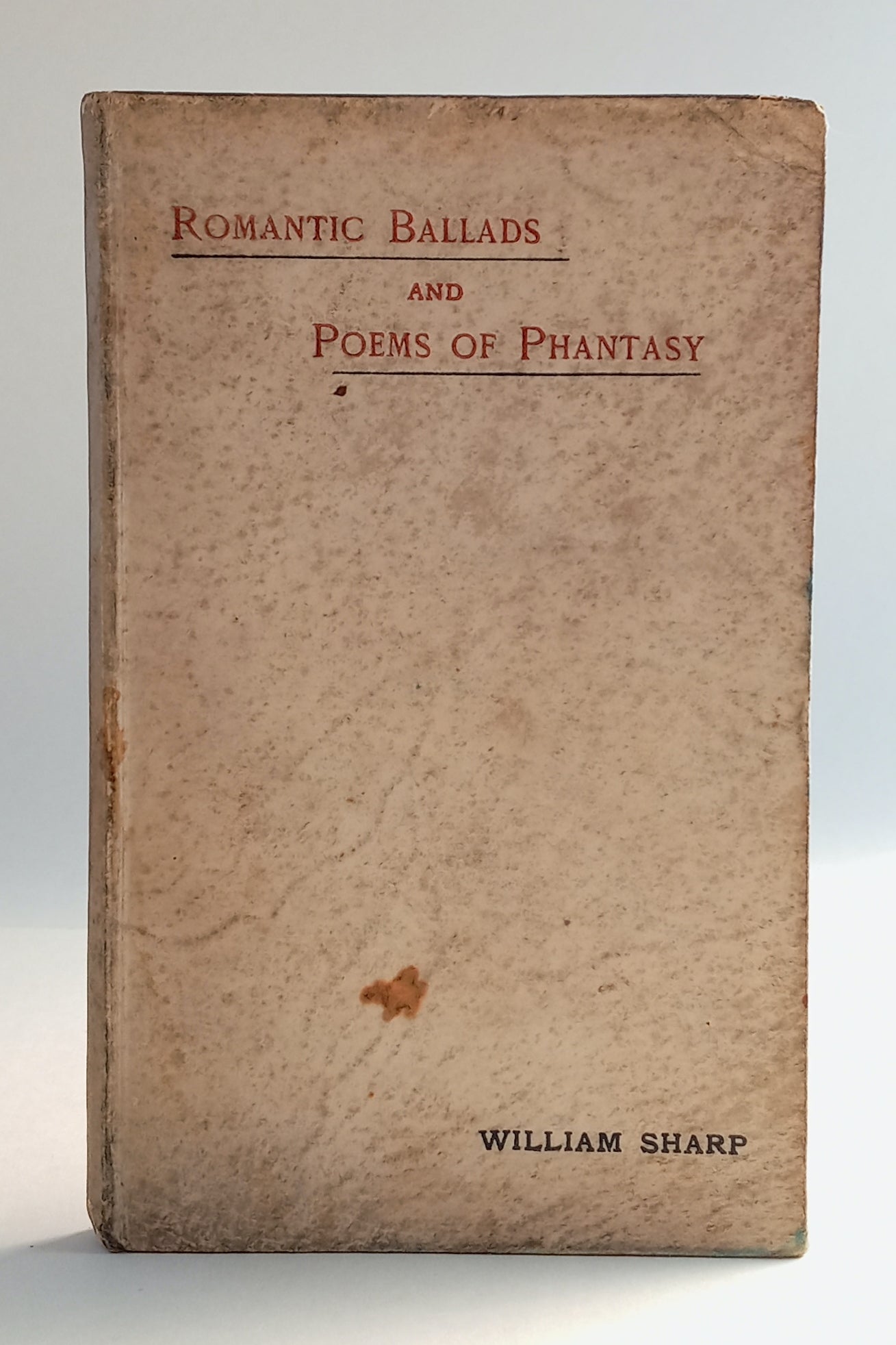 Romantic Ballads and Poems of Phantasy book cover