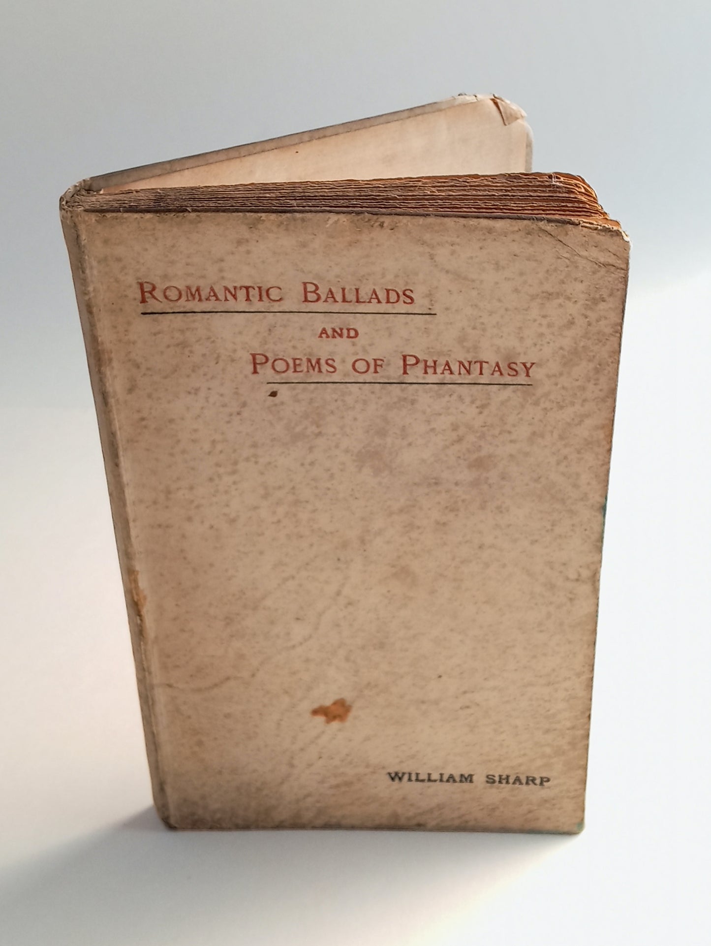 Romantic Ballads and Poems of Phantasy book cover