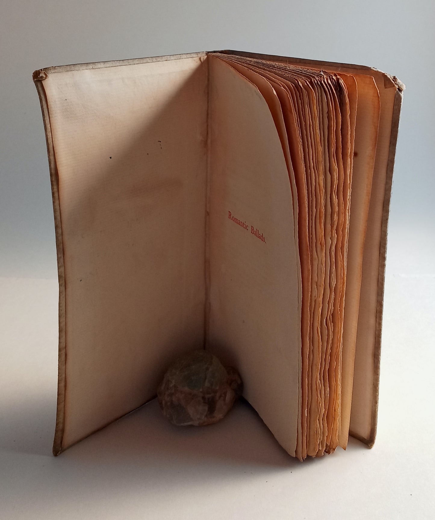 Romantic Ballads and Poems of Phantasy book cover