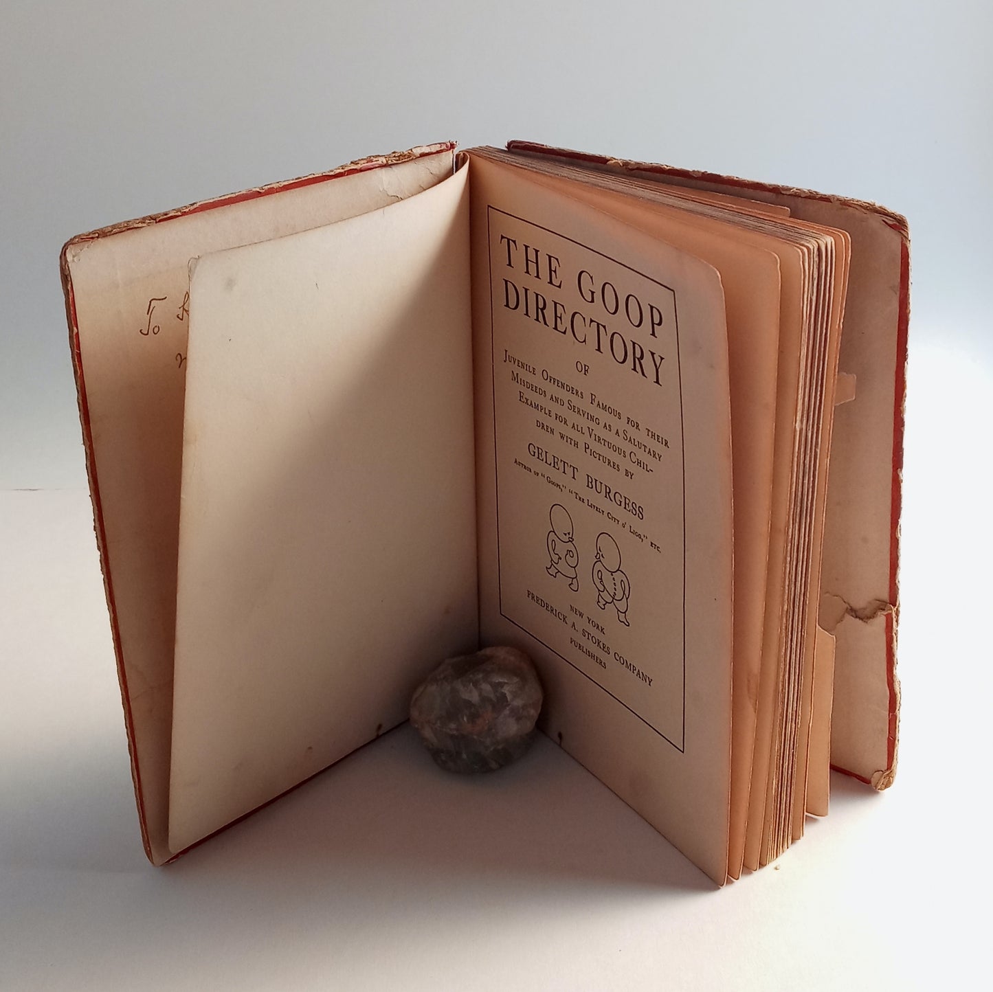 The Goop Directory of Juvenile Offenders Famous for their Misdeeds and Serving as a Salutary Example for All Virtuous Children book cover