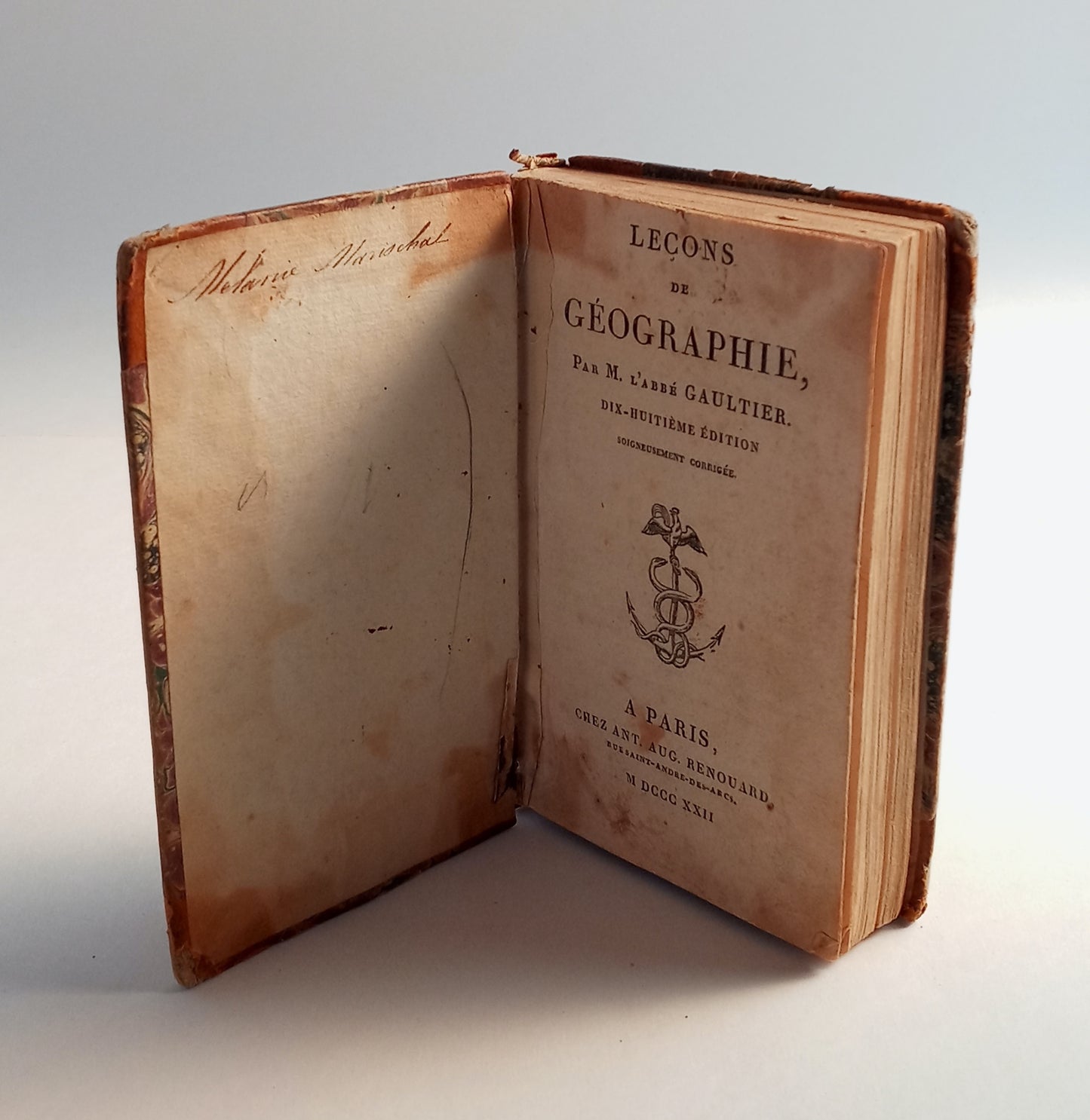 Leçons de Géographie book cover