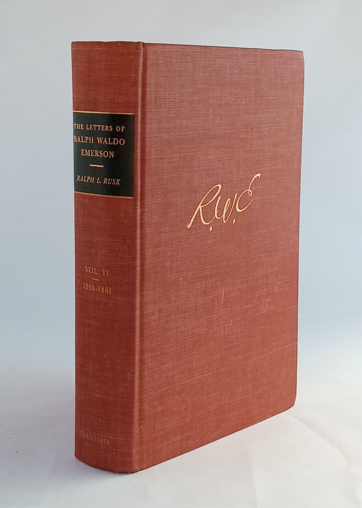 The Letters of Ralph Waldo Emerson in Six Volumes, 1868-1881 book cover