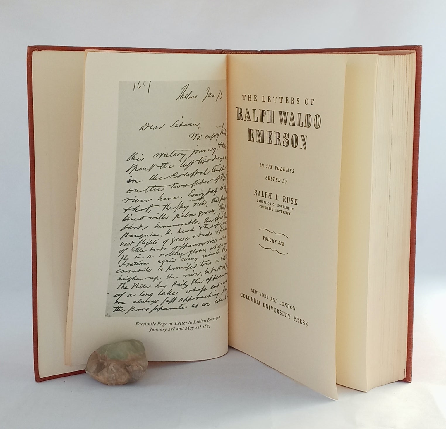 The Letters of Ralph Waldo Emerson in Six Volumes, 1868-1881 book cover