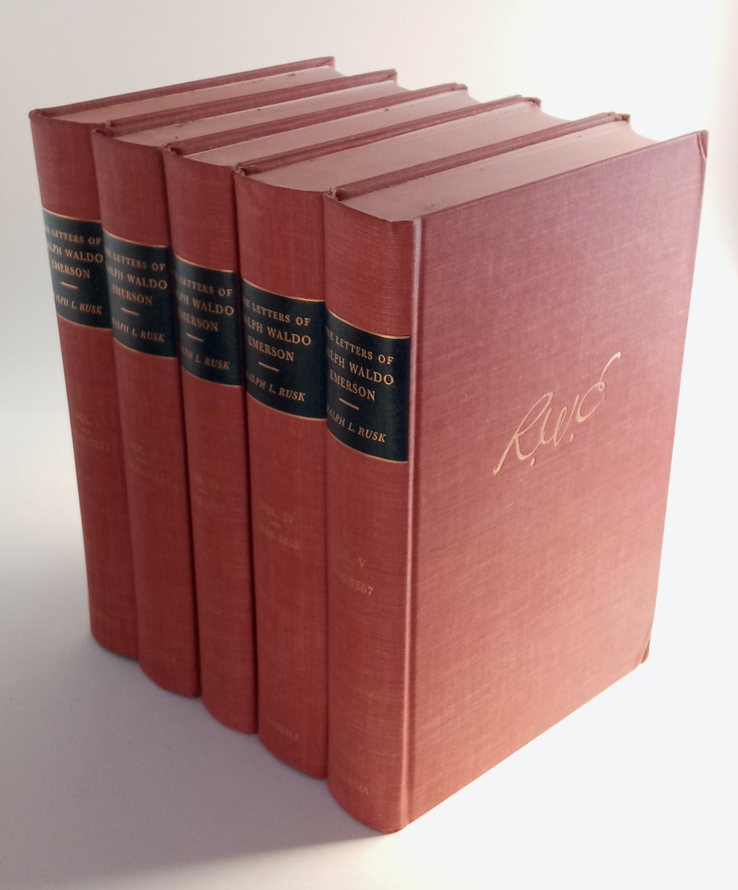 The Letters of Ralph Waldo Emerson in Six Volumes, 1868-1881 book cover