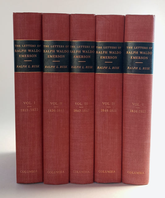 The Letters of Ralph Waldo Emerson in Six Volumes, 1868-1881 book cover