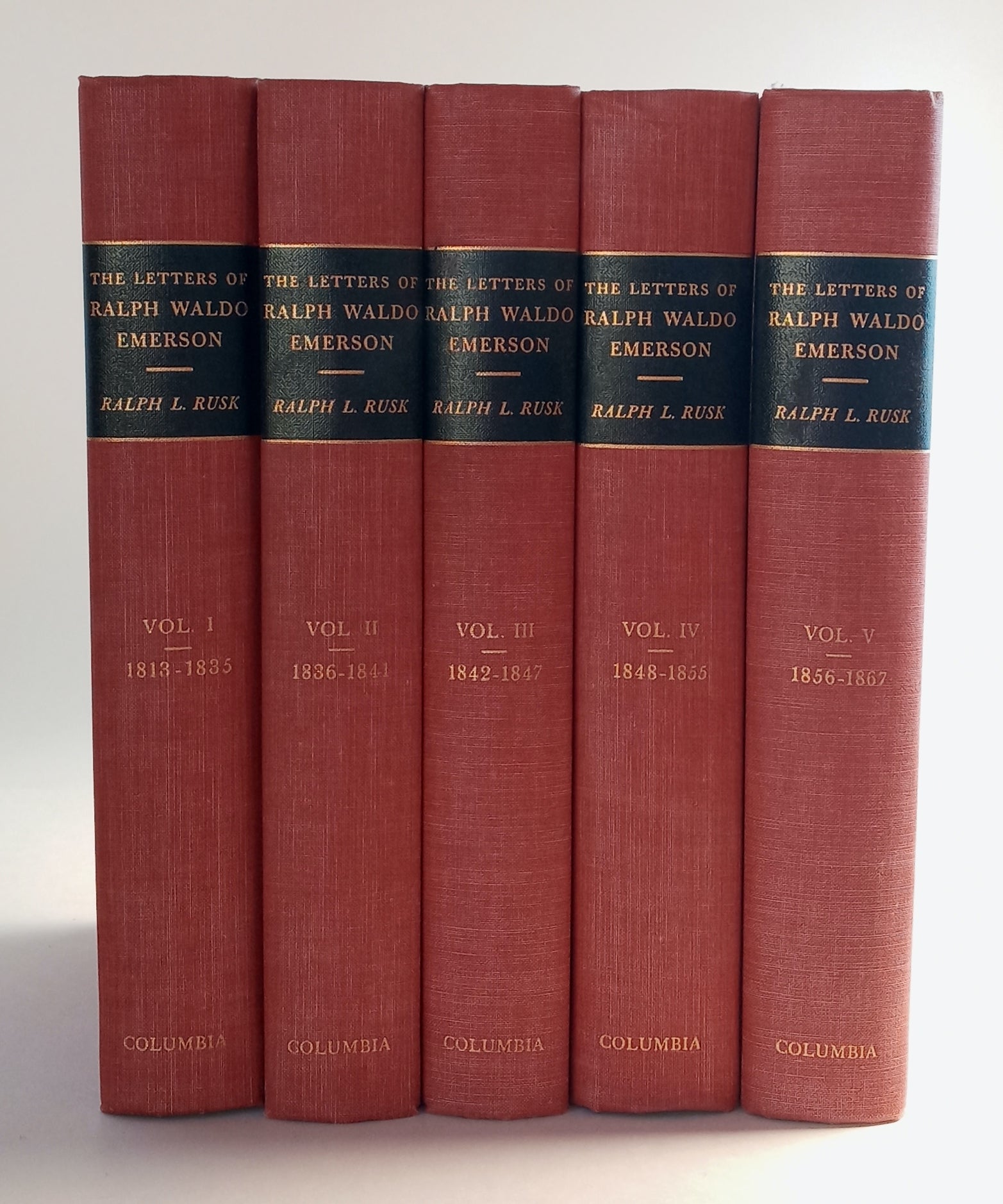The Letters of Ralph Waldo Emerson in Six Volumes, 1868-1881 book cover