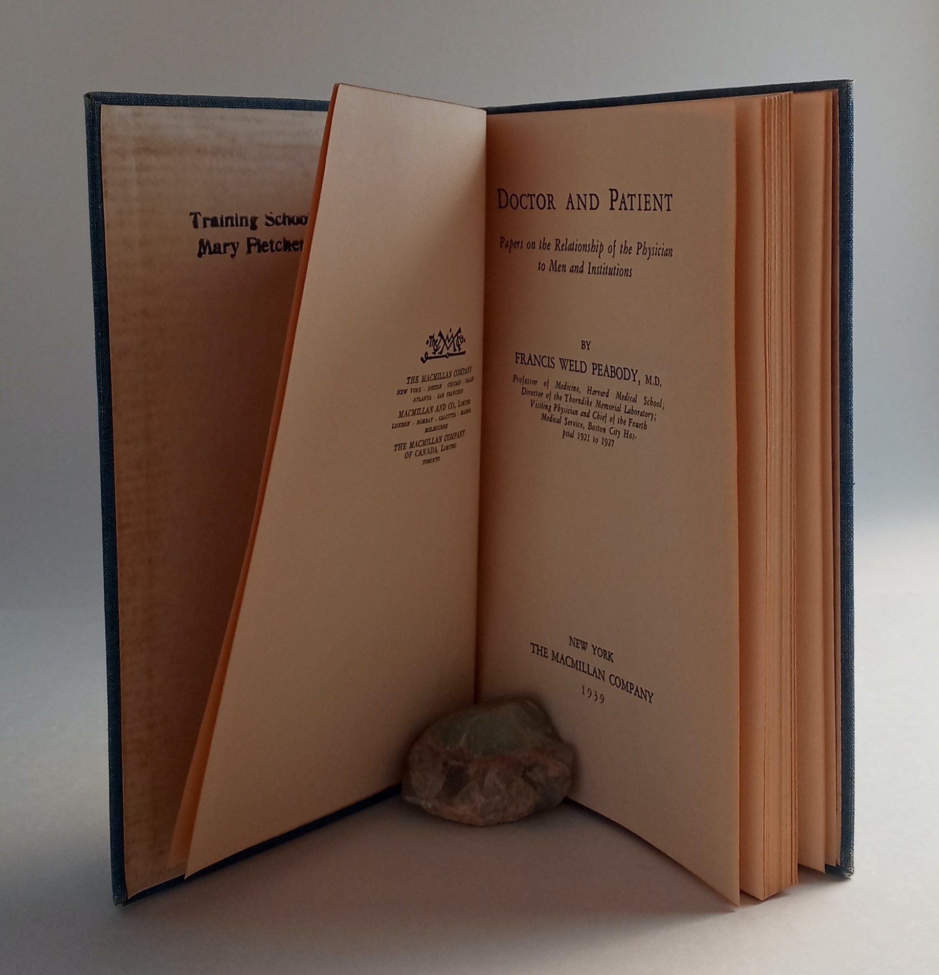 Doctor and Patient: Papers on the Relationship of the Physician to Men and Institutions book cover