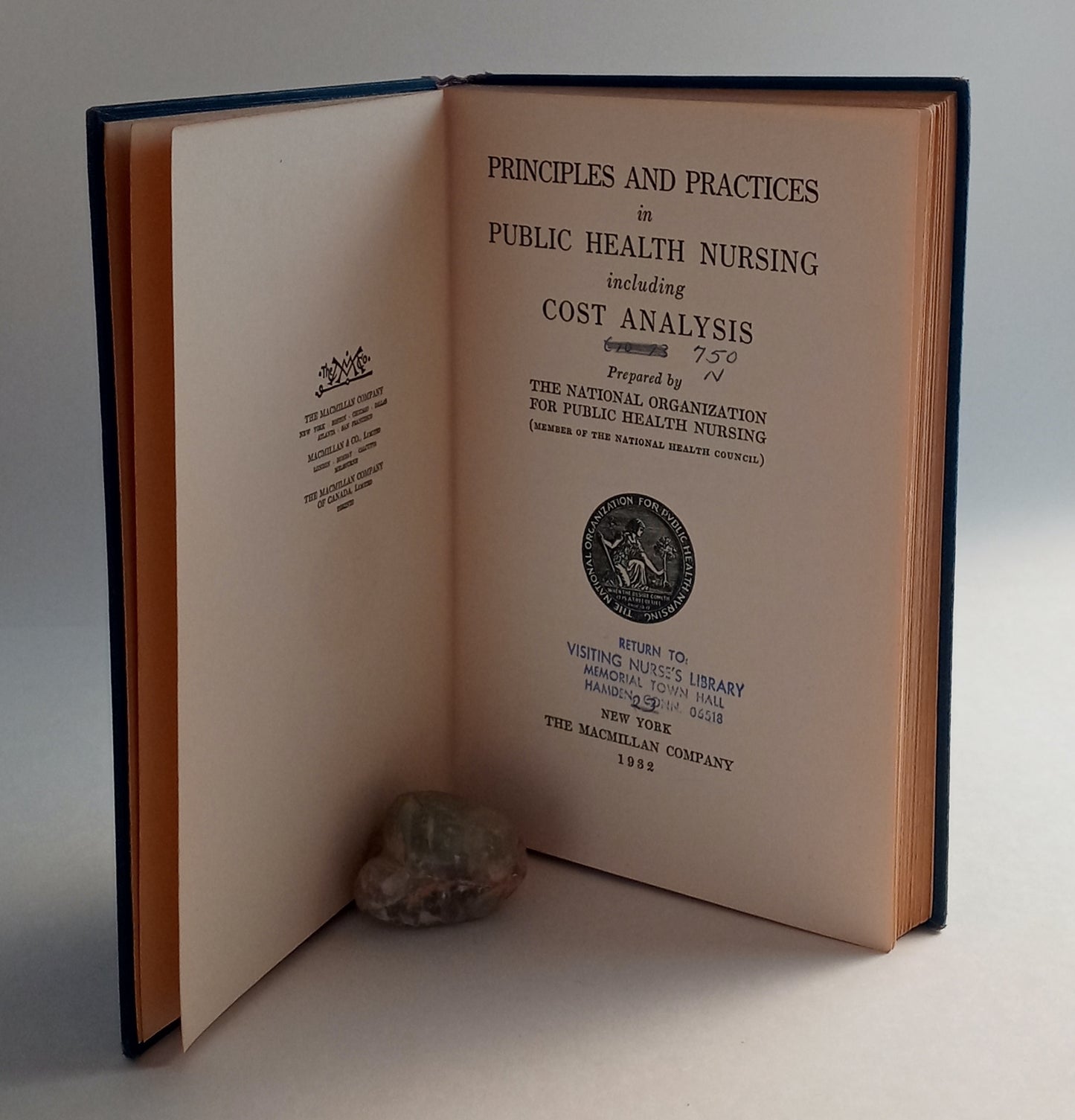 Principles and Practices in Public Health Nursing including Cost Analysis book cover