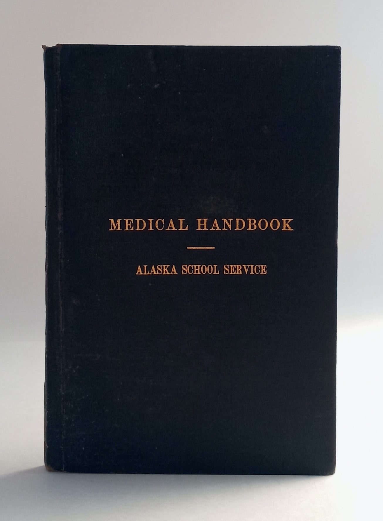 Medical Handbook. Department of the Interior, Bureau of Education: Alaska School Service book cover