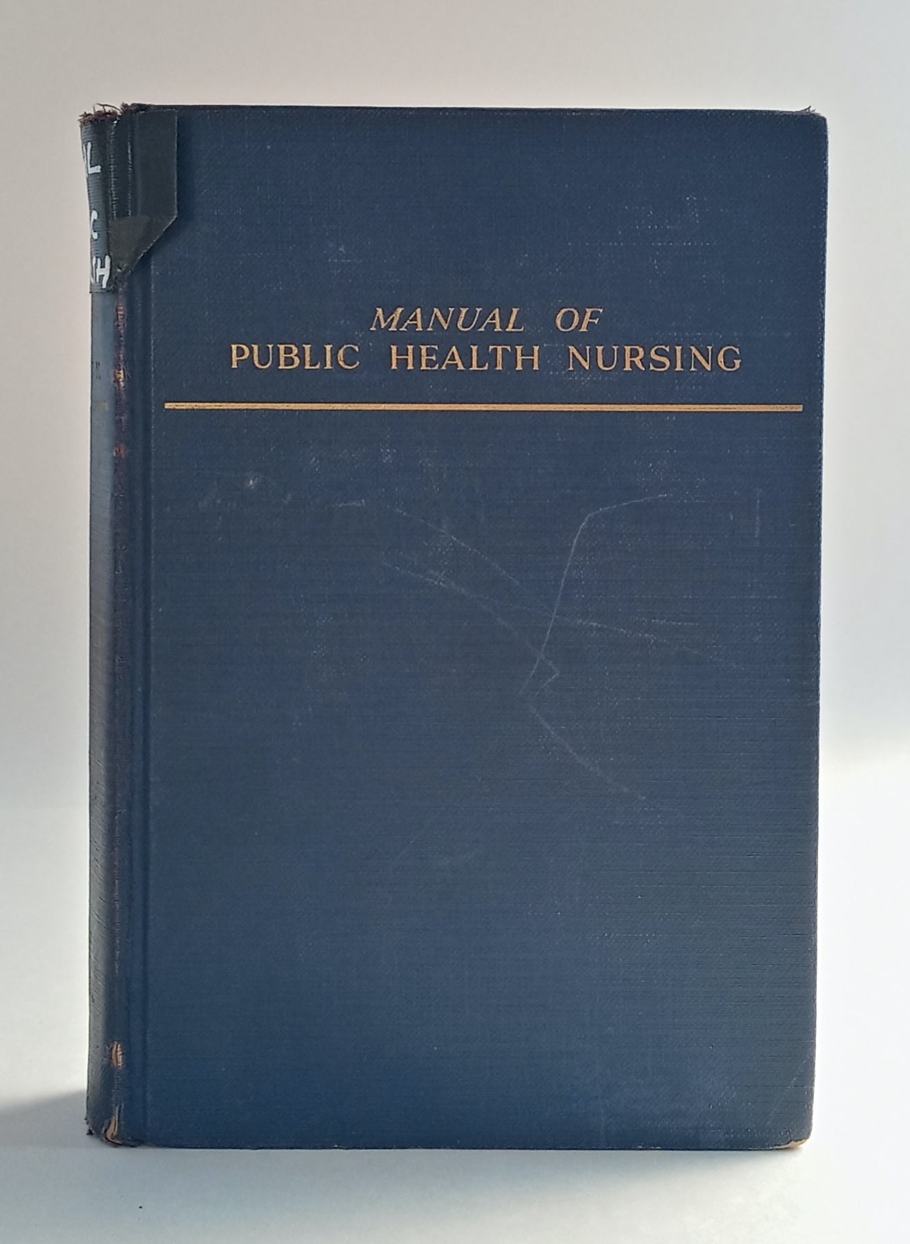 Manual of Public Health Nursing book cover