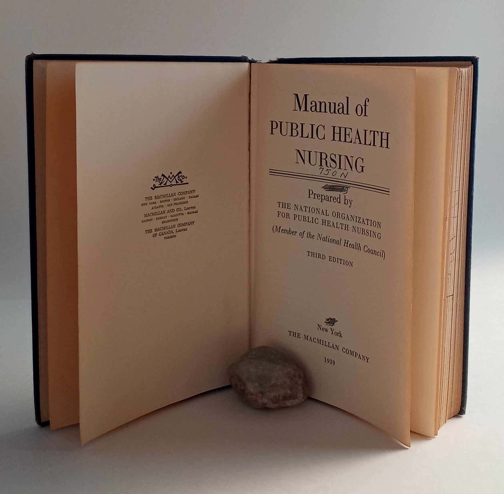 Manual of Public Health Nursing book cover