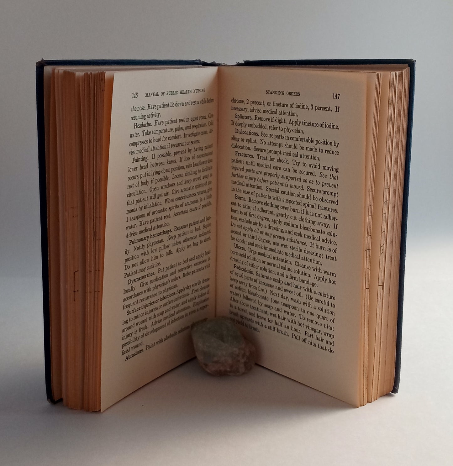 Manual of Public Health Nursing book cover