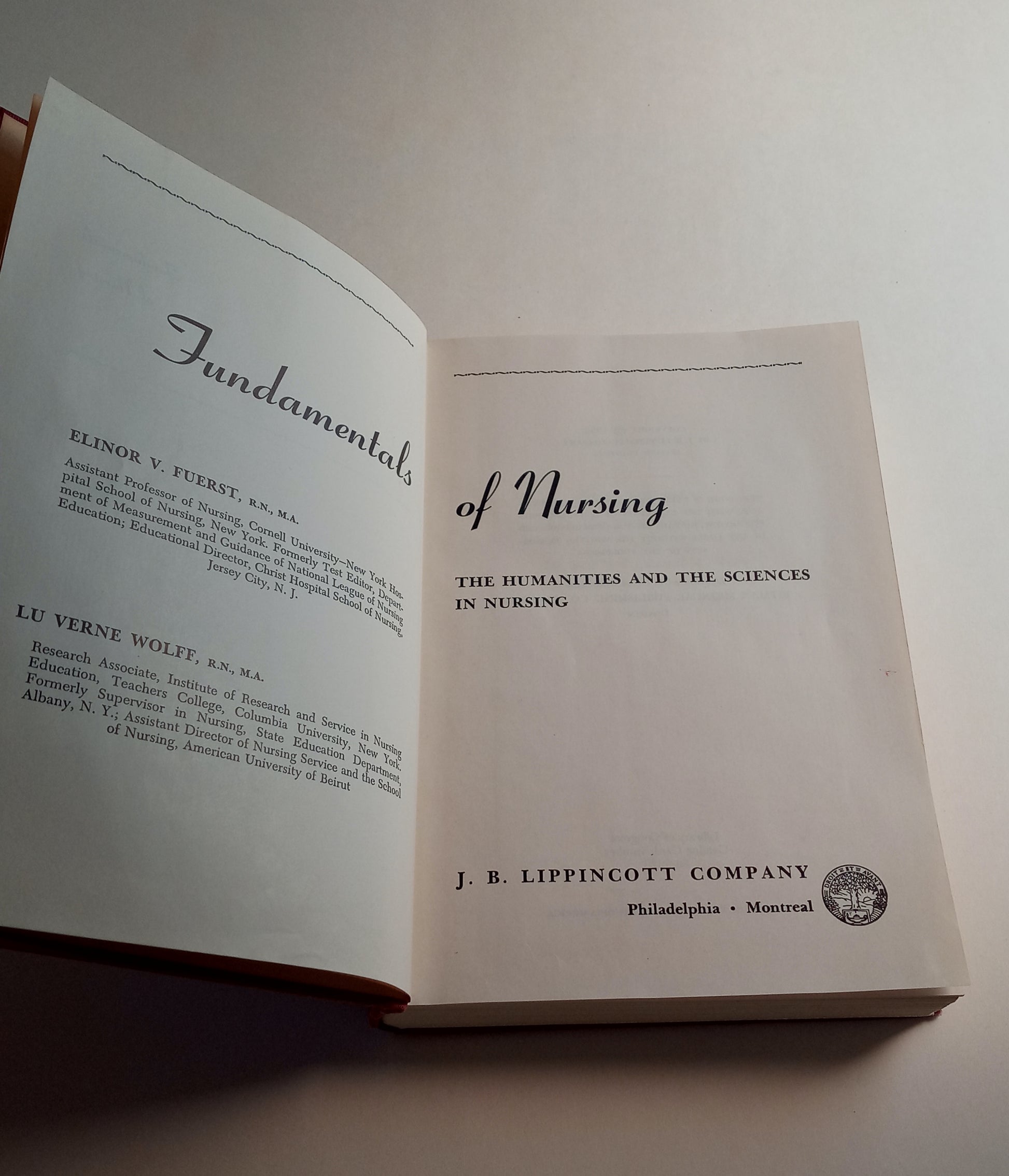 Fundamentals of Nursing: The Humanities and the Sciences in Nursing book cover