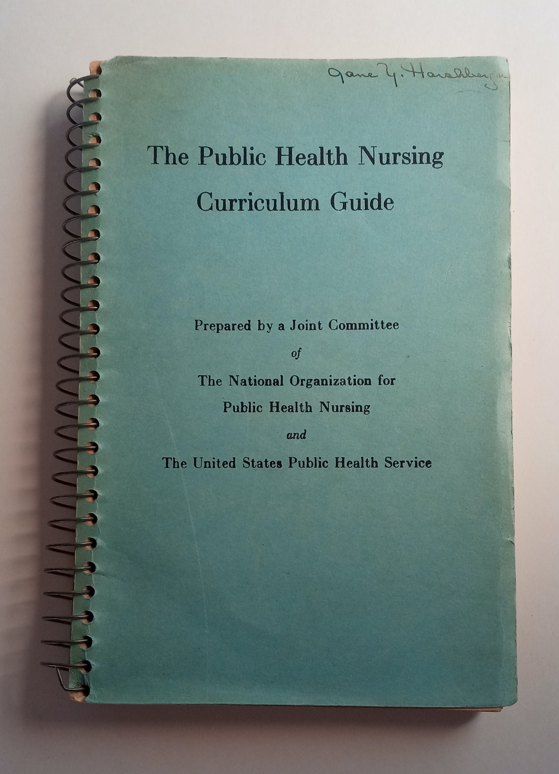 The Public Health Nursing Curriculum Guide book cover