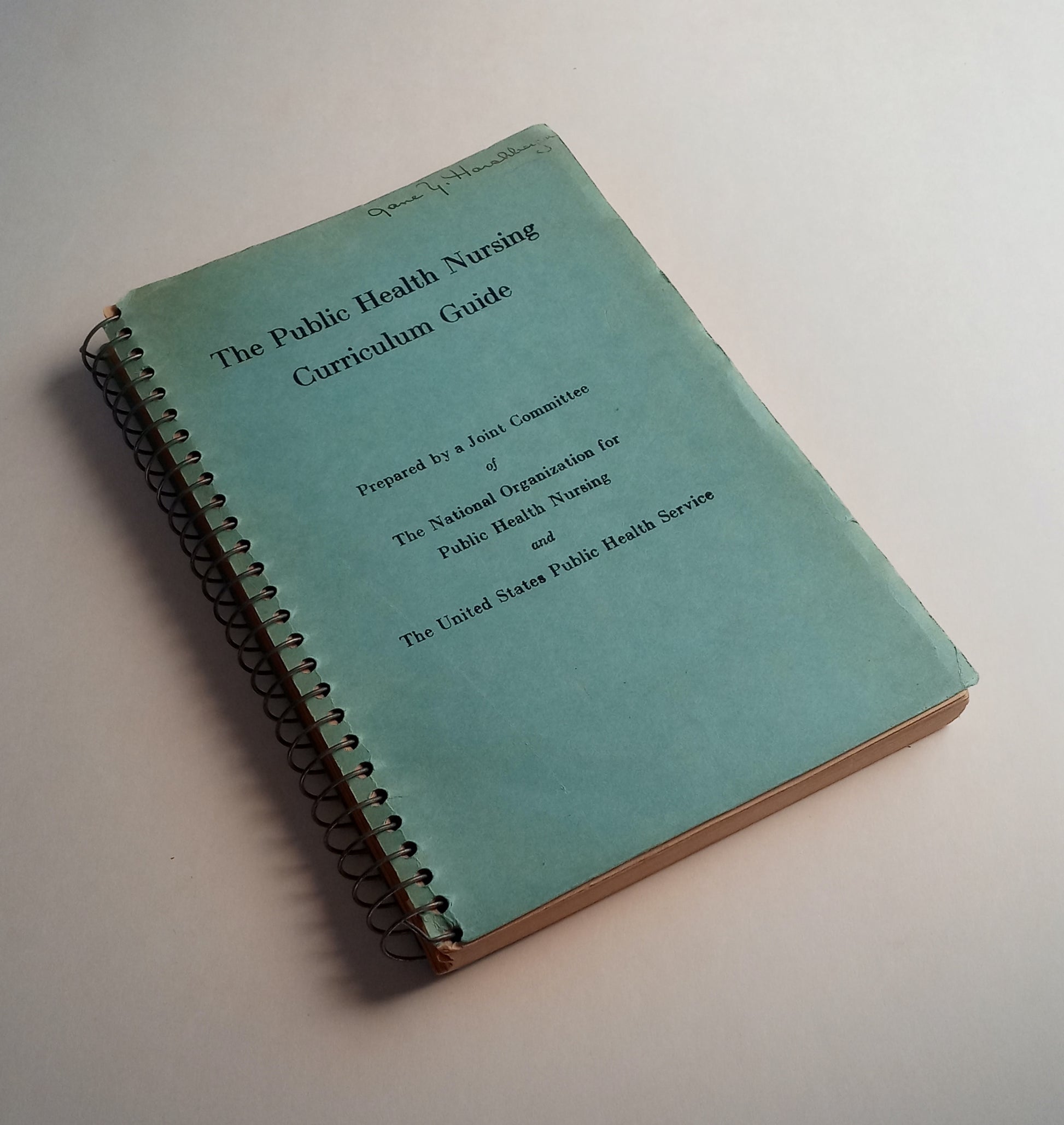 The Public Health Nursing Curriculum Guide book cover