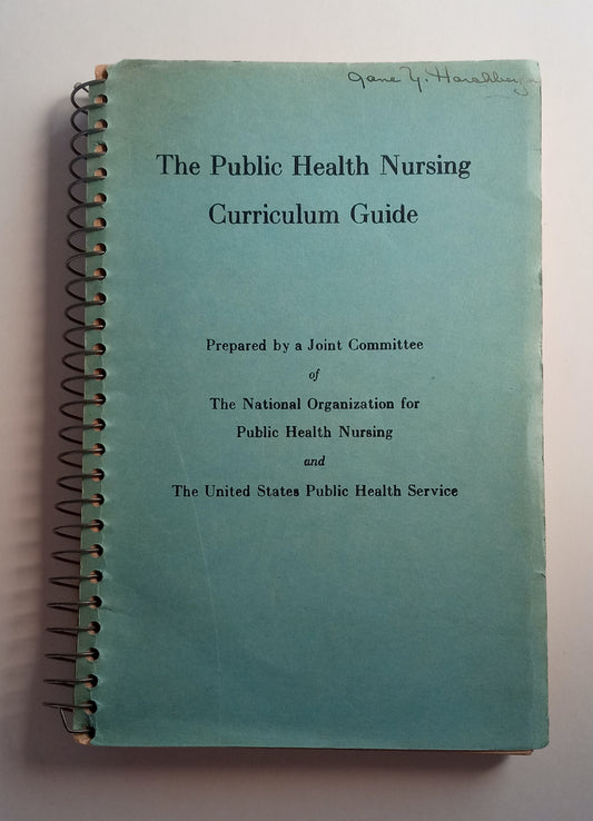 The Public Health Nursing Curriculum Guide book cover