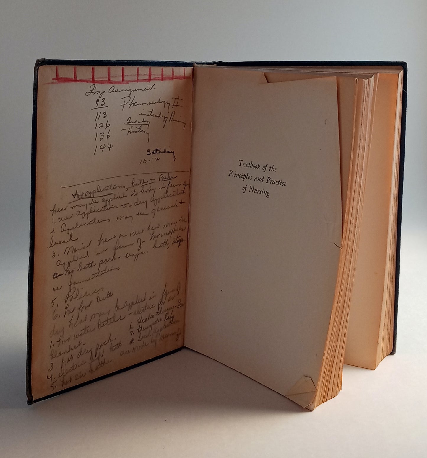 Textbook of the Principles and Practice of Nursing book cover