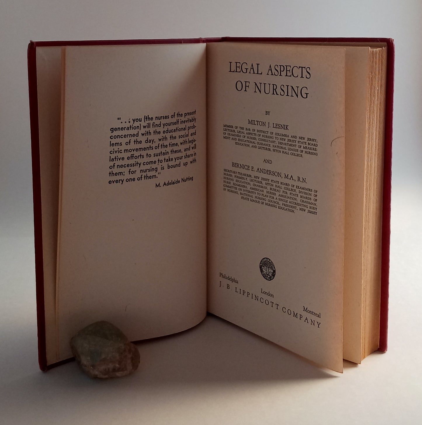 Legal Aspects of Nursing book cover
