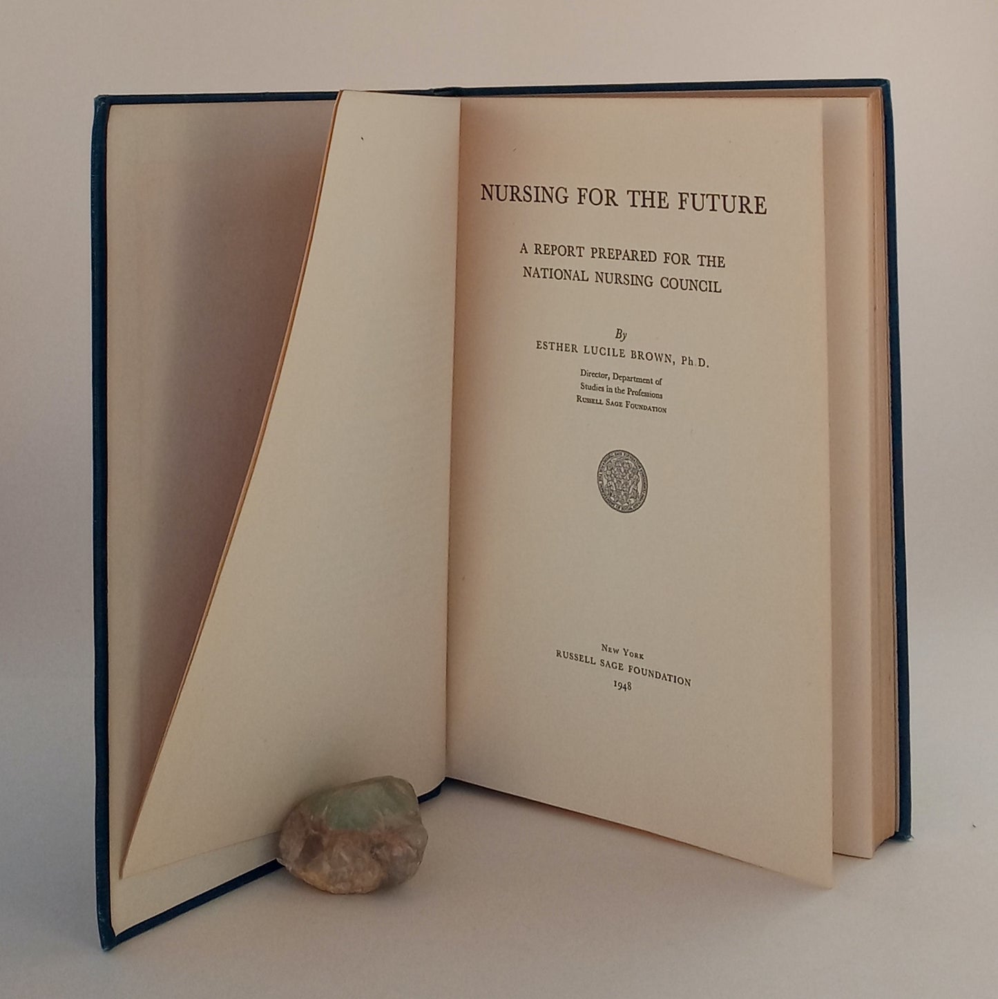 Nursing for the Future: A Report Prepared for the National Nursing Council book cover