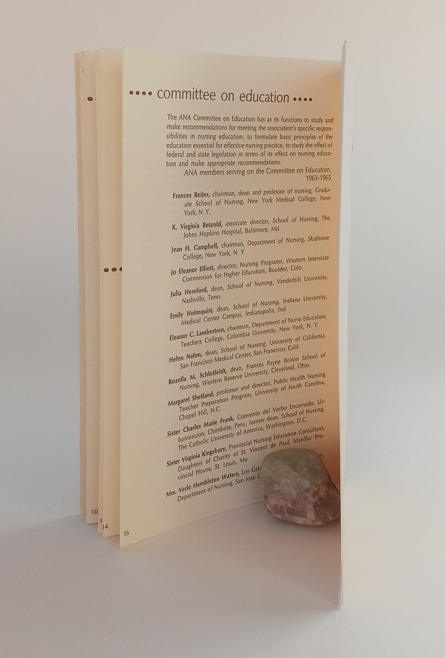 Educational Preparation for Nurse Practitioners and Assistants to Nurses: A Position Paper book cover